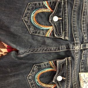 TRUE RELIGION COLORFUL PANTS